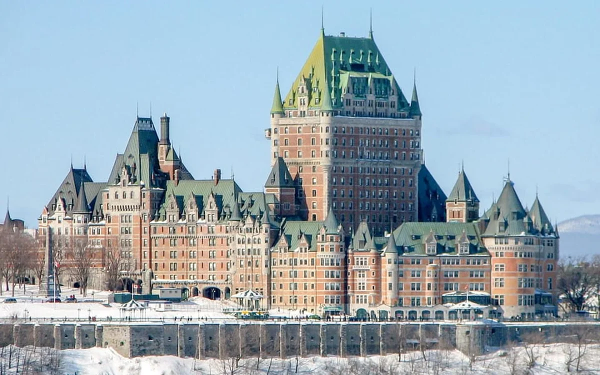The day trip route from Montreal to Quebec City’s old town